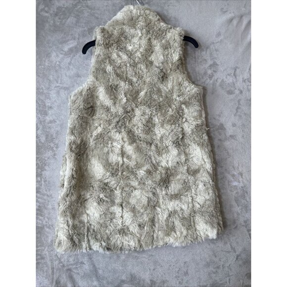 Women’s Trouvé Vest Faux Fur Brown Size Small - Picture 8 of 13